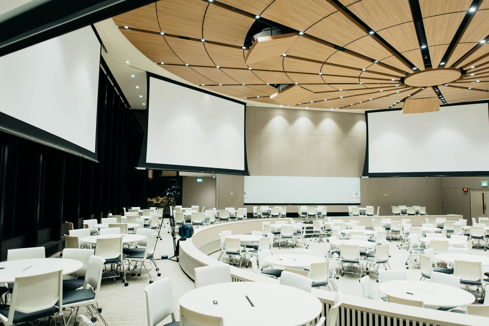 Event venue ready for operations